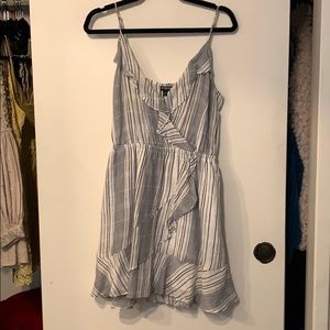 Striped Ruffle Dress